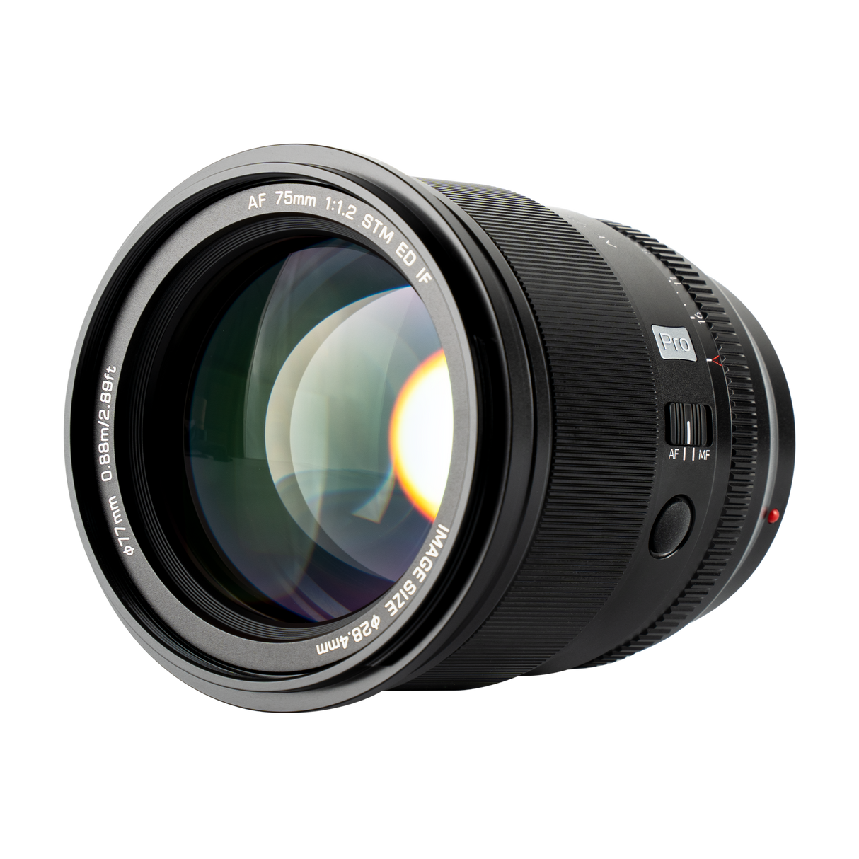 Lens AF 75mm F/1.2 Pro with Sony E mount