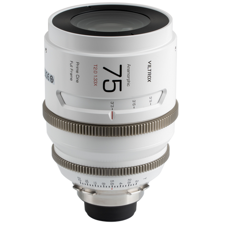 B-stock Anamorphic Cine lens 75 mm T/2.0 1.33x with PL mount