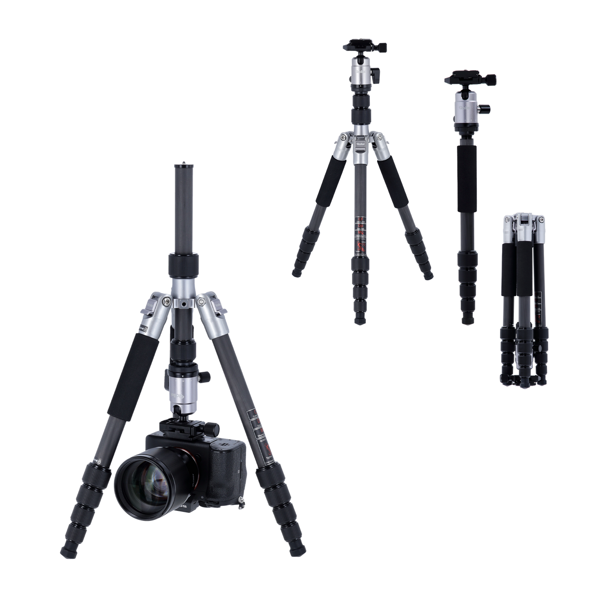 Compact Traveler No. 1 - carbon tripod