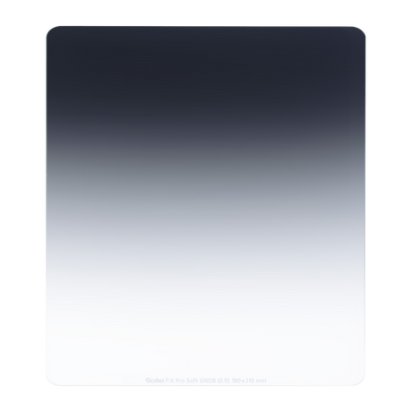 F:X Pro Soft GND8 rectangular filter - gray gradient filter 180mm