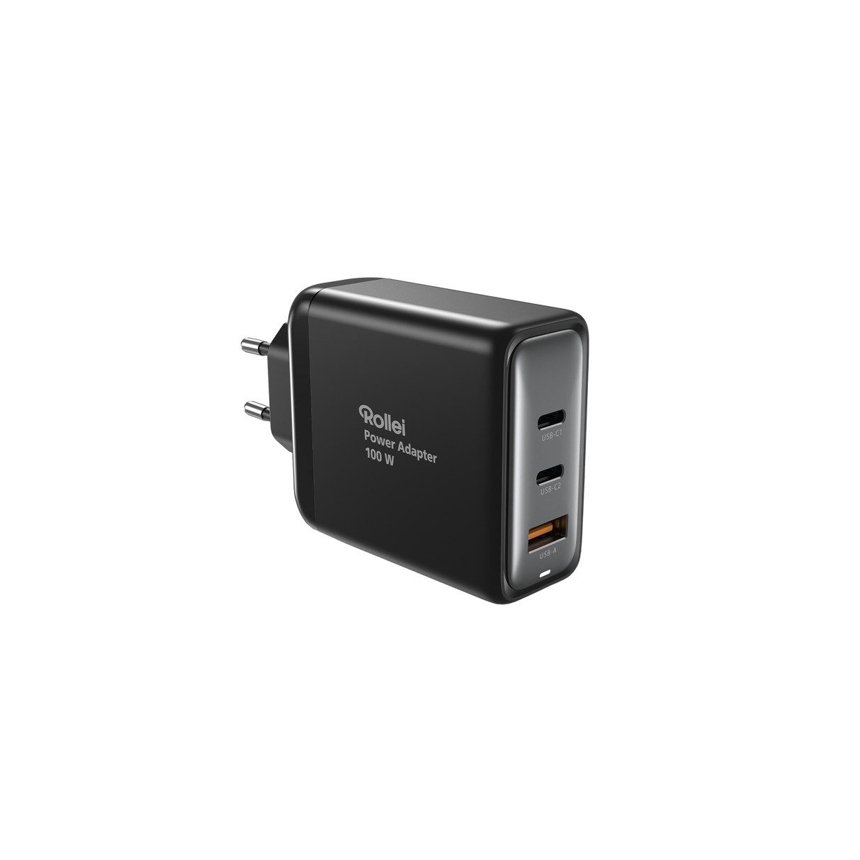 Power adapter i 100 watt i with USB-C & USB-A connection