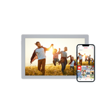 Smarter picture frame | 10 "Diagonal | WiFi | App Control | Model 106 Portable