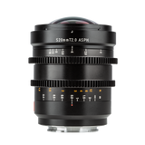 20mm T/2.0 cine lens with Sony E-mount