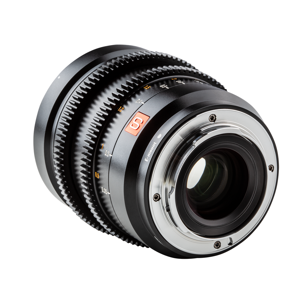 20mm T/2.0 cine lens with Sony E-mount