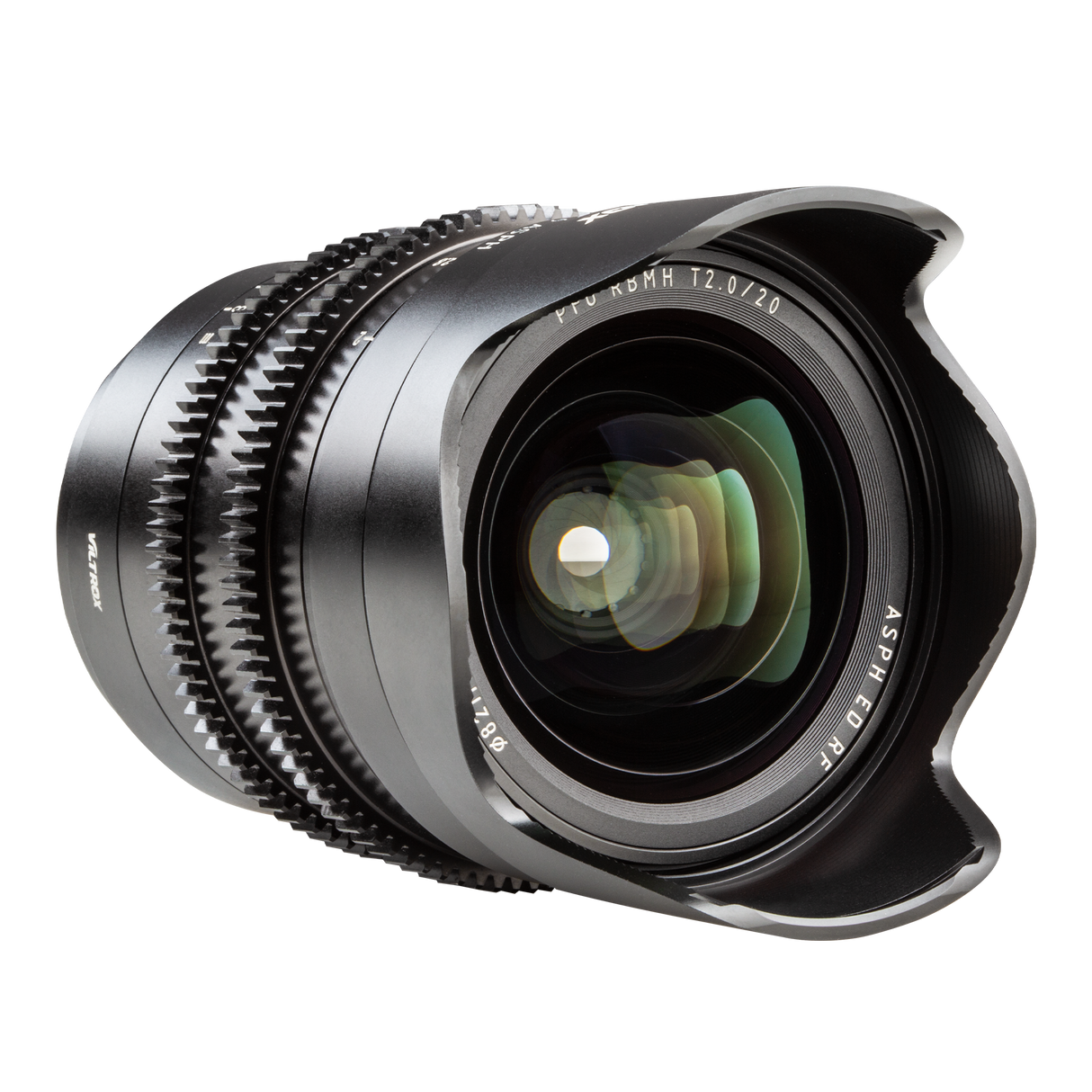 20mm T/2.0 cine lens with Sony E-mount