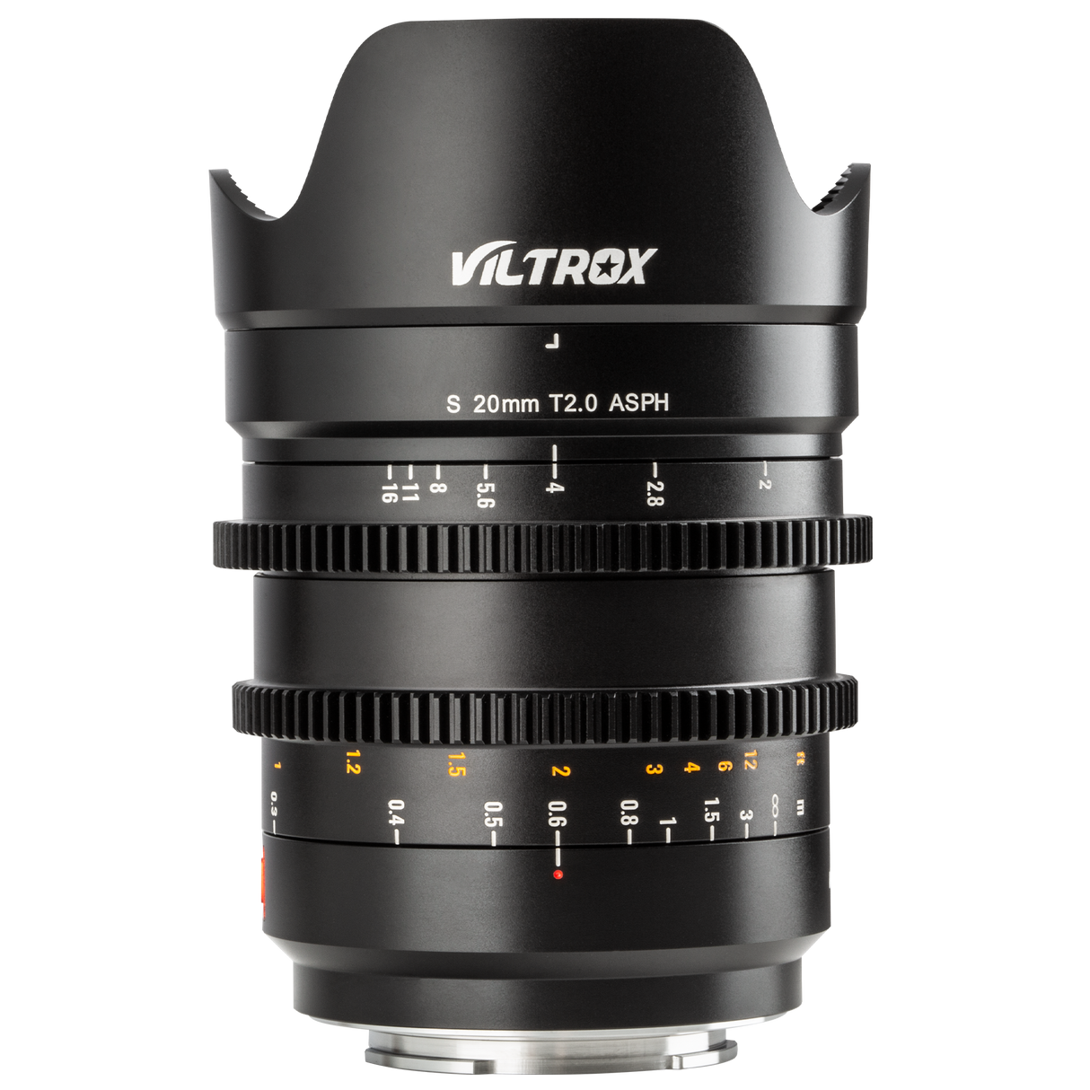 20mm T/2.0 cine lens with Sony E-mount