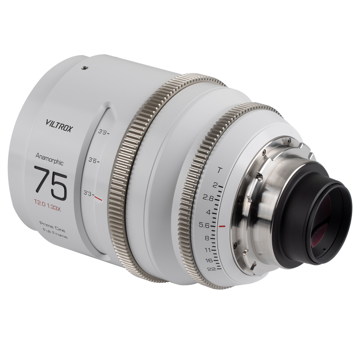 Anamorphic cine lens 75 mm T/2.0 1.33x with PL mount